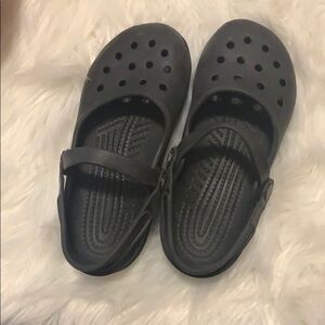 Black Slip on Crocs C2